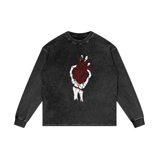Bloody Valentine ~ Long Sleeve (Acid Washed)